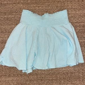 Karlie Light Blue Ruffle Skort